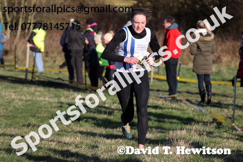 Womens under-17s and under-20s North Eastern Cross Country, 2018 Northern Cross Country Champs., Wrekenton, Gateshead. Photo:  David T. Hewitson/Sports for All Pics